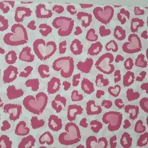 Maggie Miller Twin Sheet Set Pink Hearts Hearts